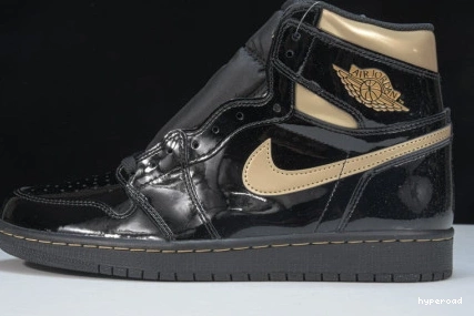 Hyperoad BLACK (2020) JORDAN GOLD 1 METALLIC RETRO HIGH 1006